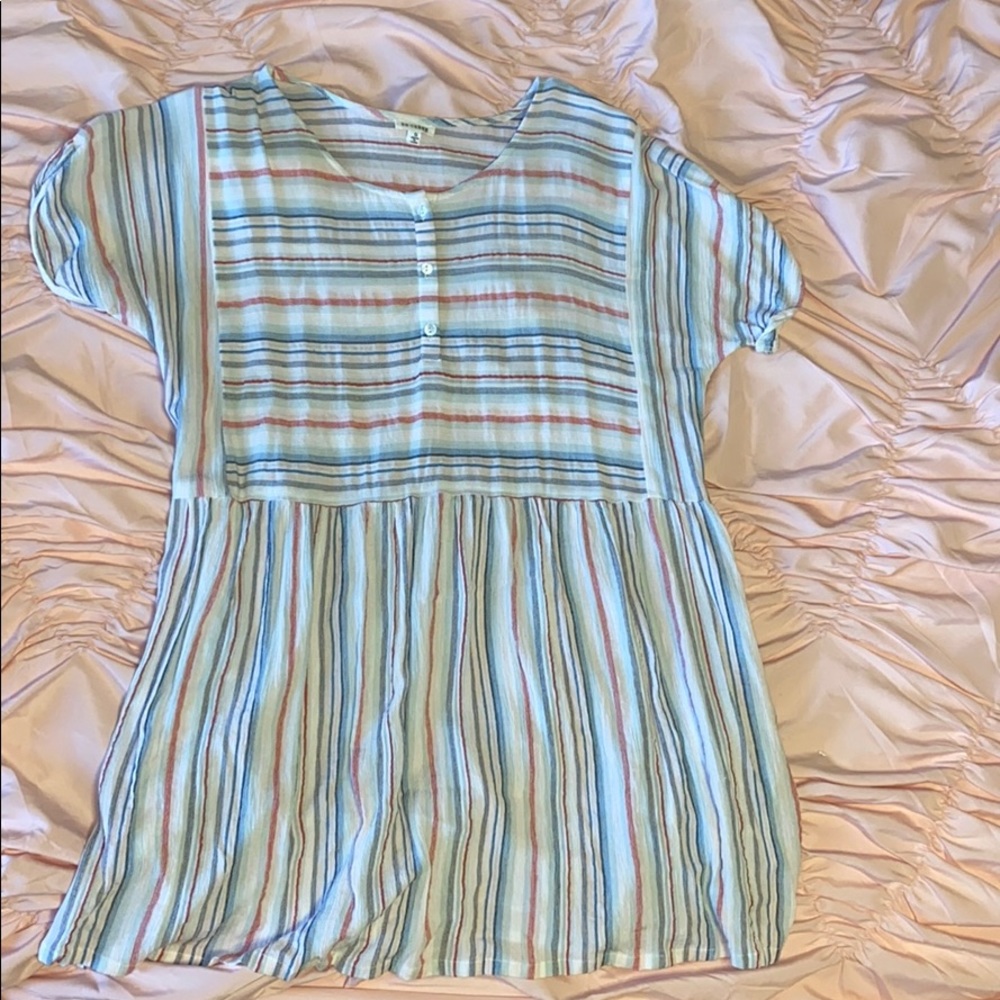 Stripped tunic from local boutique